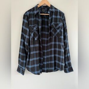 Kenneth Cole Mens Long Sleeve Soft Warm Slim Fit Flannel Cabincore Shirt Medium